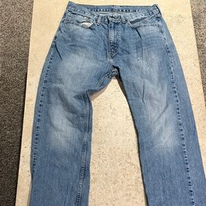 Levi's 505 Light Blue Straight Jeans